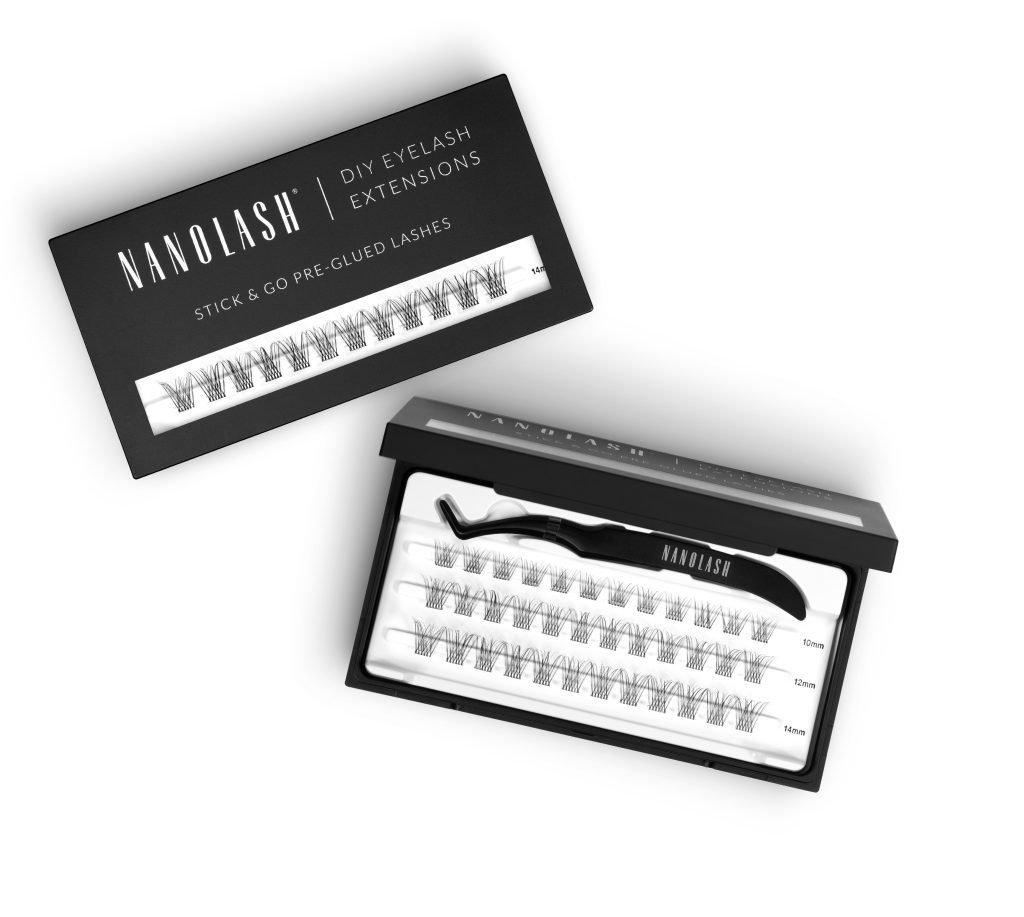 nanolash Pestañas postizas pre-pegadas