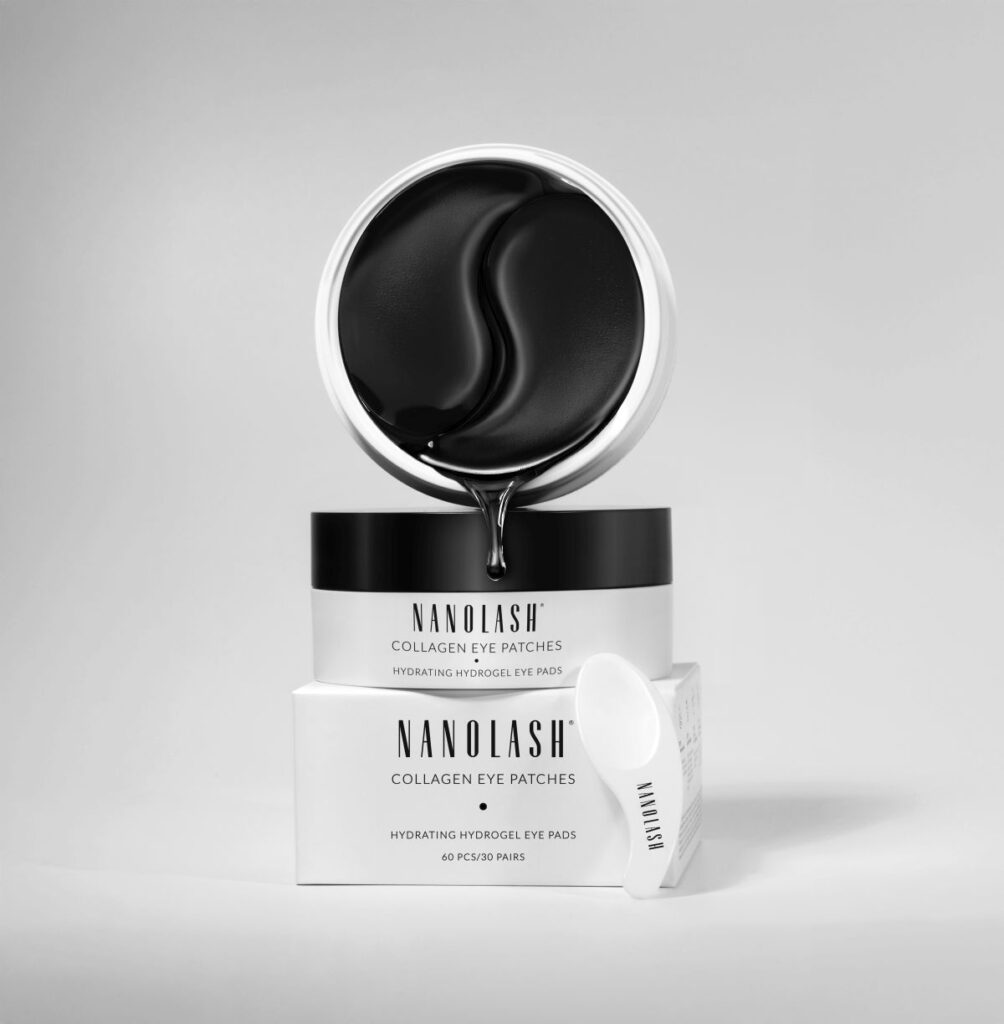 parches de gel para ojos nanolash